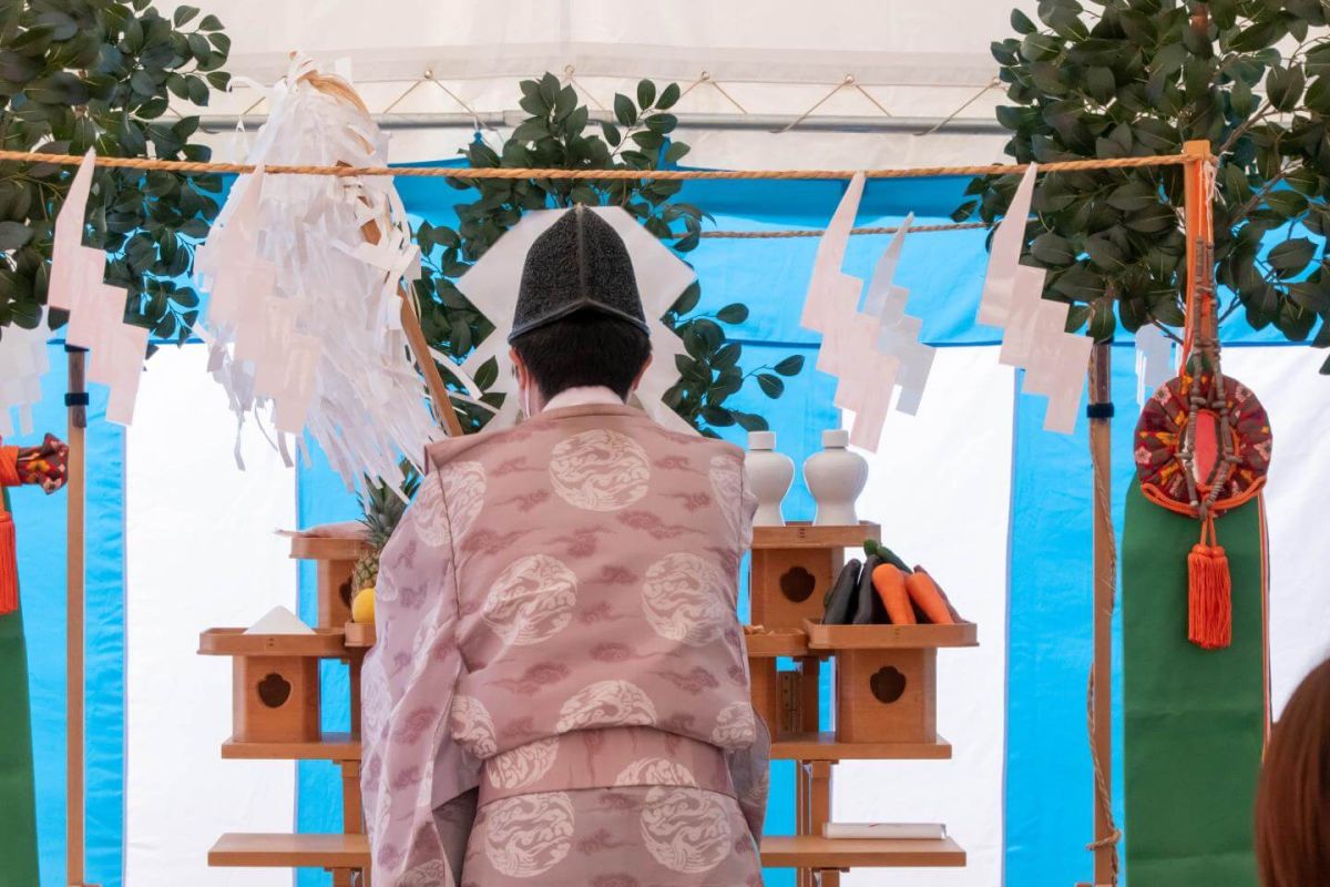 「北九州市若松区二島01」注文住宅現場リポート①【地鎮祭】