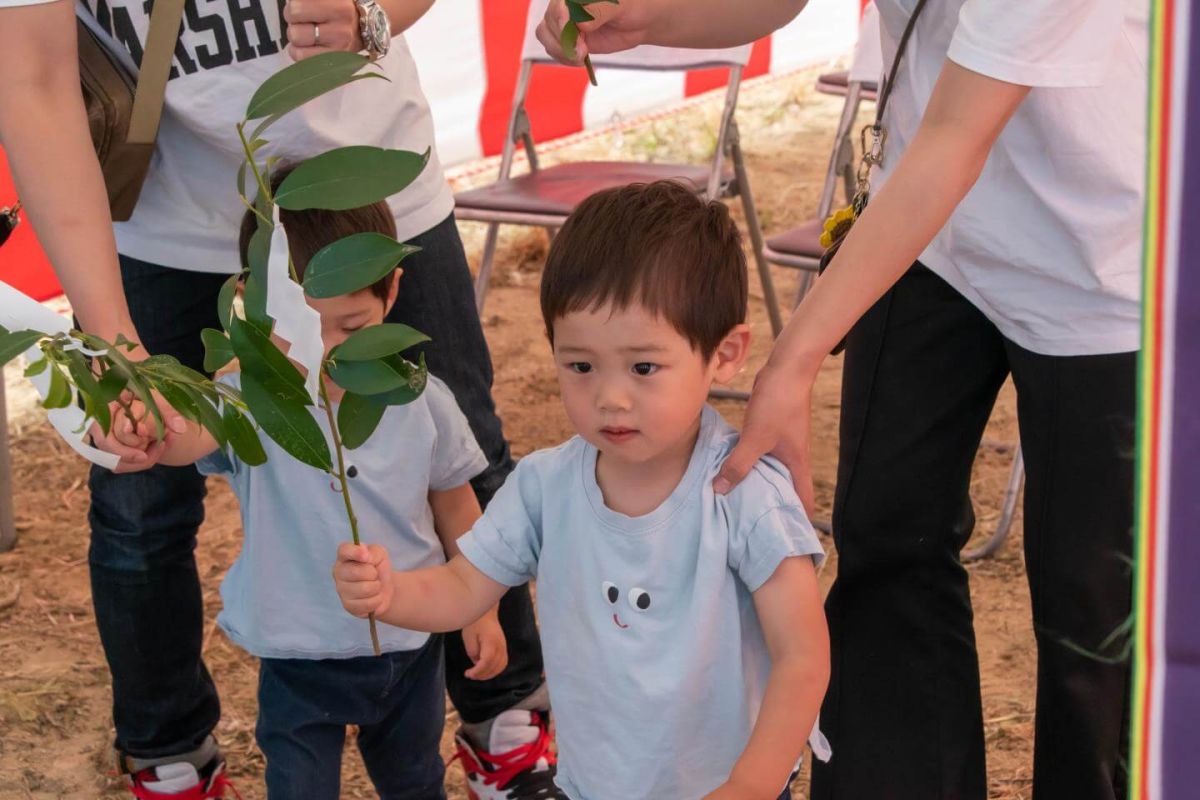 「北九州市若松区二島01」注文住宅現場リポート①【地鎮祭】