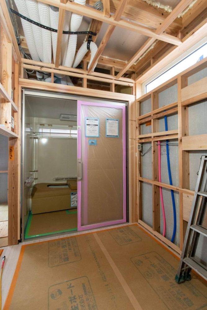 「福岡市南区21」注文住宅現場リポート⑩【木工事】【石膏ボード】