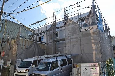 福岡市西区姪浜01　注文住宅建築現場リポート⑫