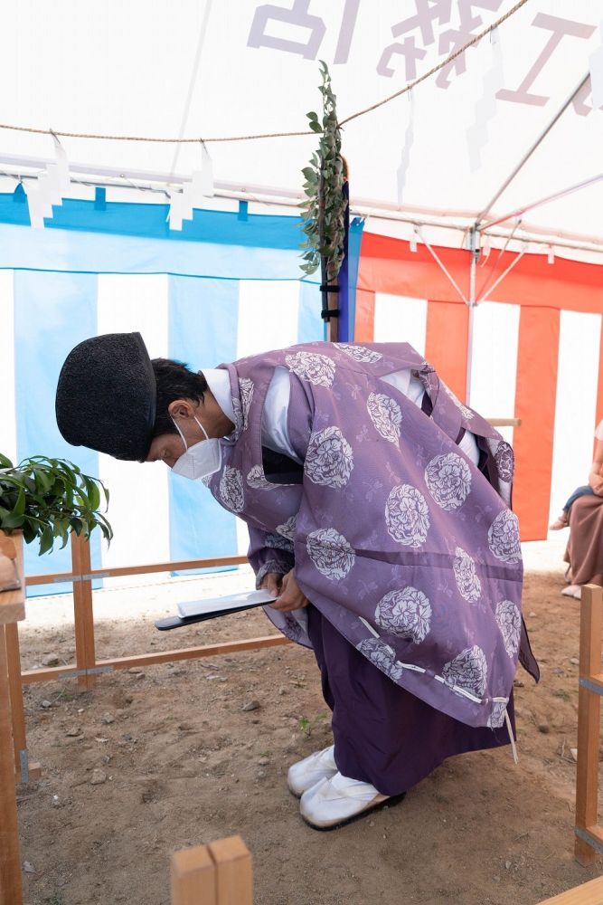 「那珂川市07」注文住宅現場リポート①【地鎮祭】