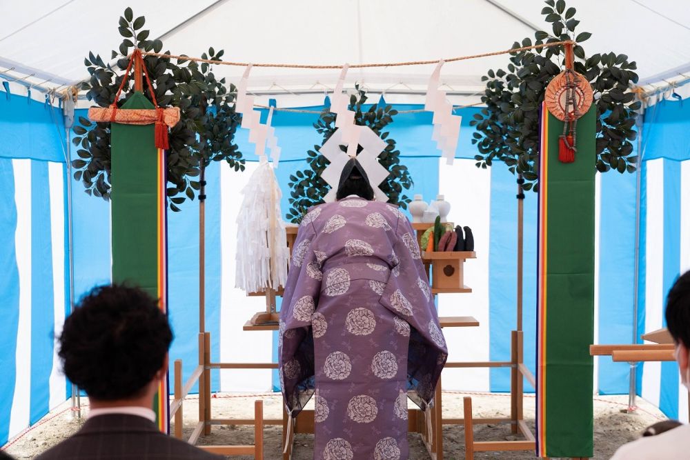 「那珂川市07」注文住宅現場リポート①【地鎮祭】