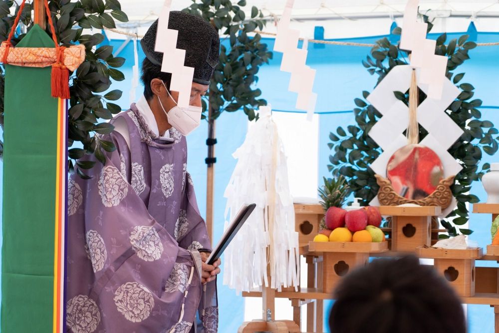 「那珂川市07」注文住宅現場リポート①【地鎮祭】