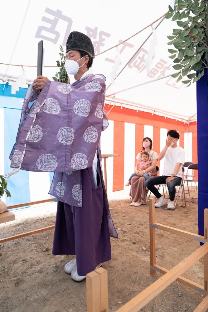 「那珂川市07」注文住宅現場リポート①【地鎮祭】