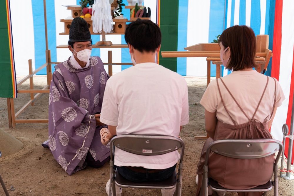 「那珂川市07」注文住宅現場リポート①【地鎮祭】