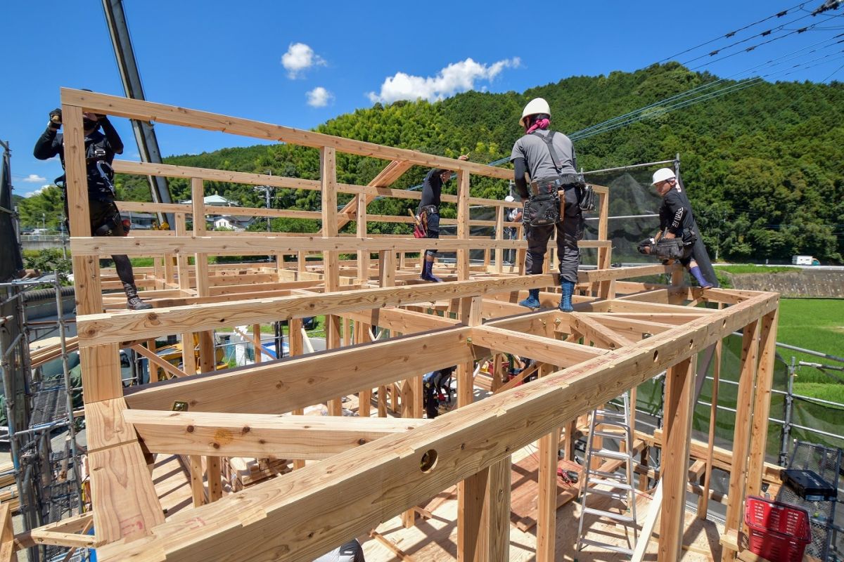 「筑紫野市11」注文住宅現場リポート④【上棟式】