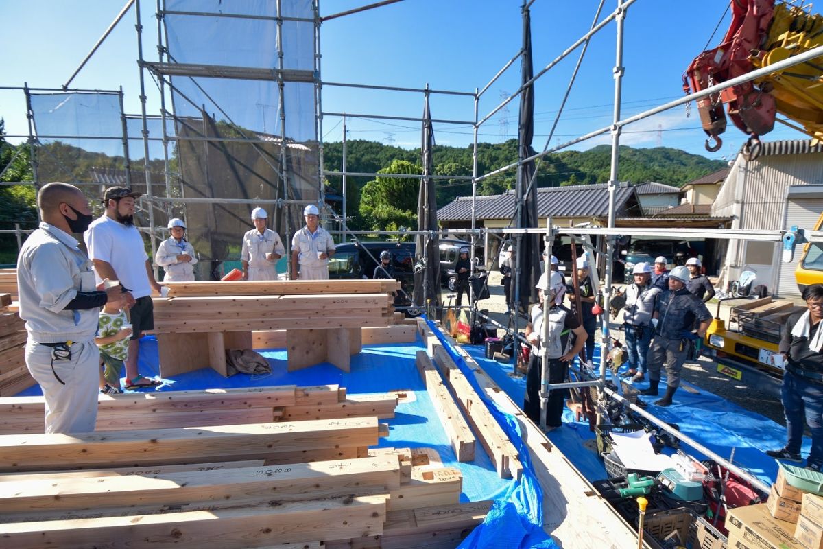 「筑紫野市11」注文住宅現場リポート④【上棟式】