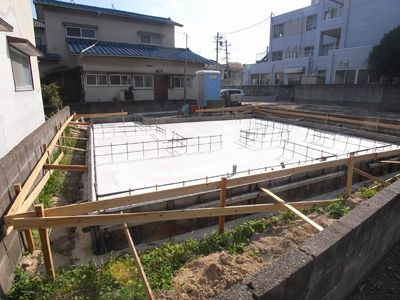 福岡市南区日佐01　注文住宅建築現場リポート②