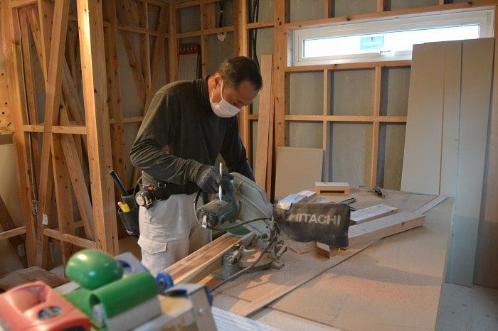 「古賀市02」注文住宅現場リポート⑧【木工事】【建具】