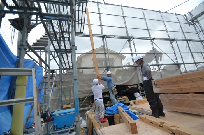 「福岡市南区02」注文住宅現場リポート⑤【上棟式】