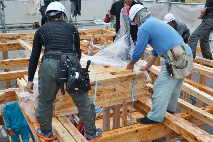 「福岡市南区02」注文住宅現場リポート⑤【上棟式】