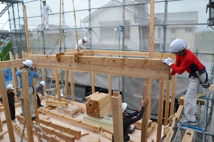 「福岡市南区02」注文住宅現場リポート⑤【上棟式】