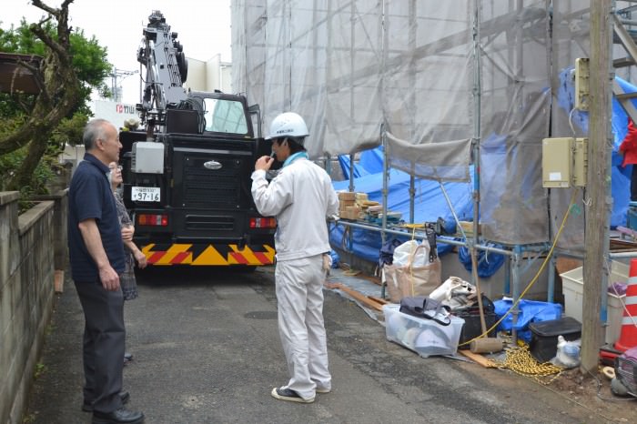 福岡市南区02　注文住宅建築現場リポート⑤　～上棟式～