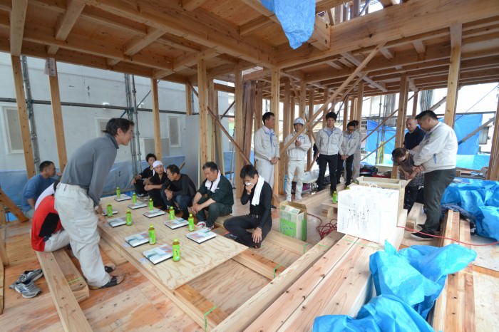 「福岡市南区02」注文住宅現場リポート⑤【上棟式】