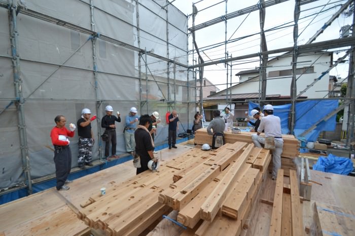 「福岡市南区02」注文住宅現場リポート⑤【上棟式】