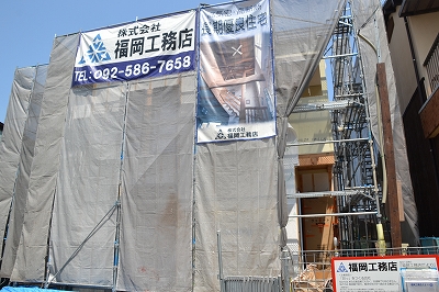 福岡県糟屋郡粕屋町01　注文住宅建築現場リポート⑩