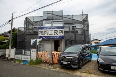 福岡市東区青葉01　注文住宅建築現場リポート⑧　～木工事・床材貼り～