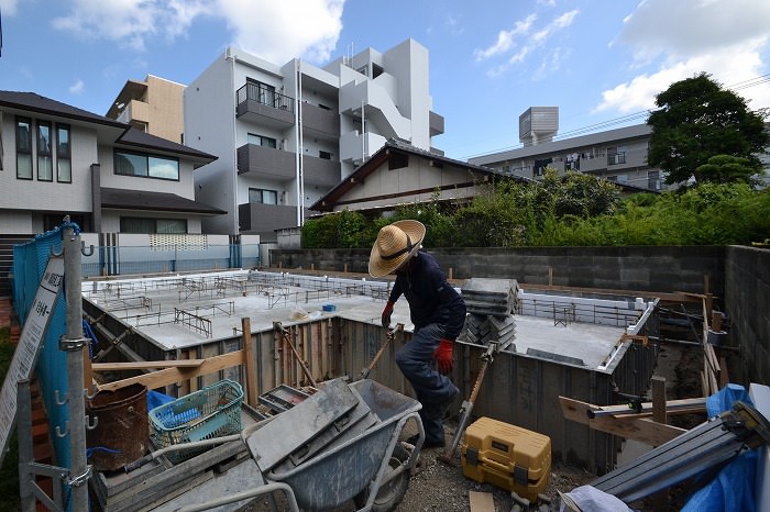 福岡市南区塩原01　注文住宅建築現場リポート③