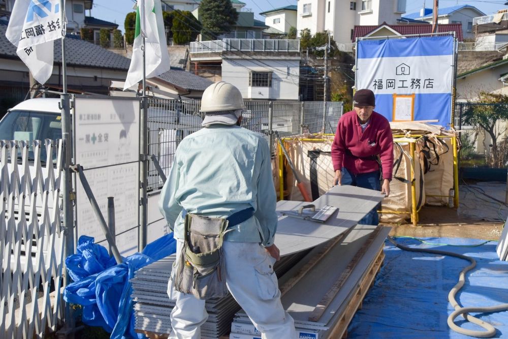 「宗像市05」注文住宅現場リポート⑨【外装工事】【サイディング】