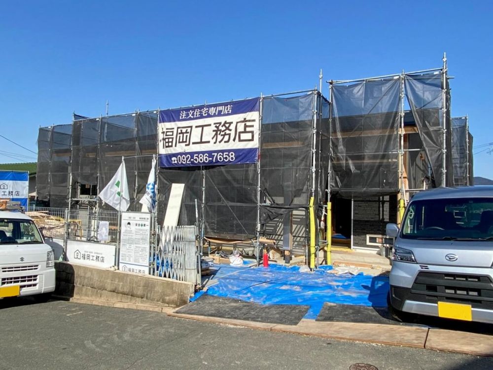 「宗像市05」注文住宅現場リポート⑨【外装工事】【サイディング】