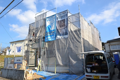 福岡市南区皿山01　注文住宅建築現場リポート⑪