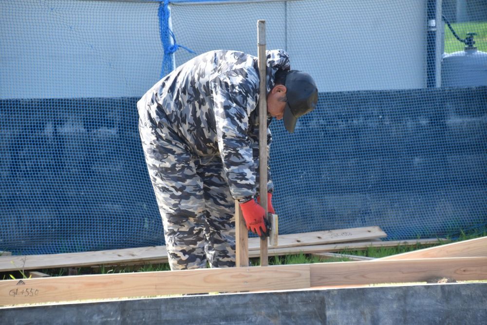 「福岡市西区飯氏01」注文住宅現場リポート②【基礎工事】【型枠】