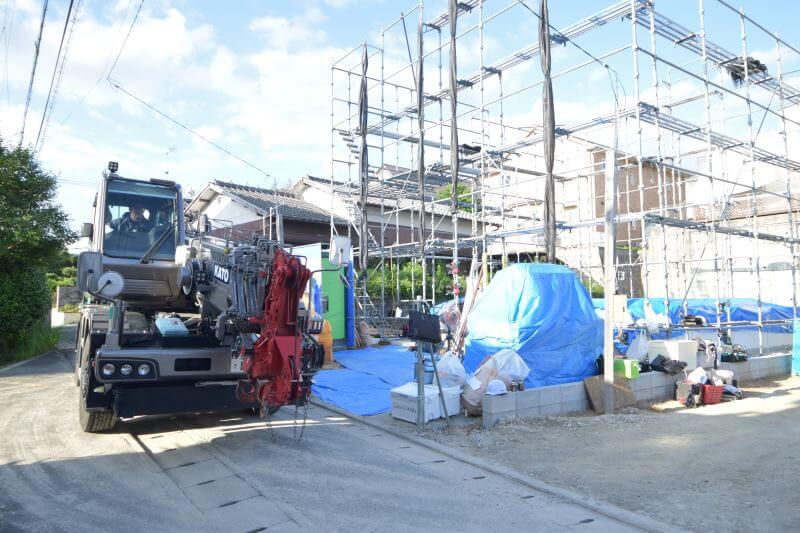 「福岡市南区老司02」注文住宅現場リポート⑤【上棟式】