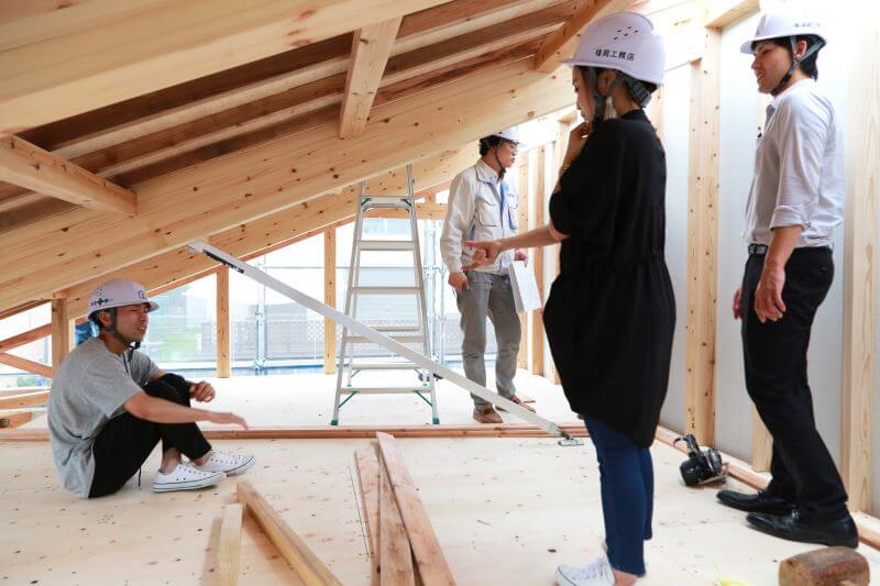 「福岡市南区老司02」注文住宅現場リポート⑤【上棟式】