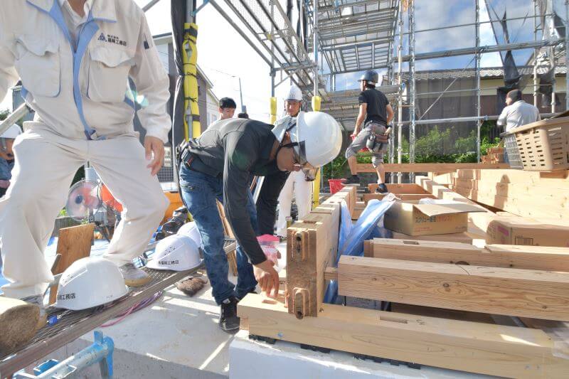 「福岡市南区老司02」注文住宅現場リポート⑤【上棟式】