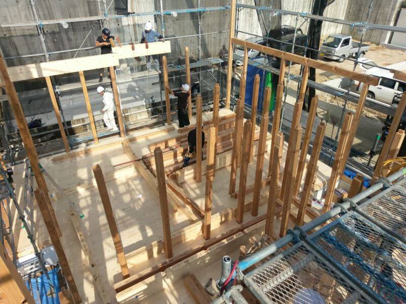 「福岡市南区老司02」注文住宅現場リポート⑤【上棟式】