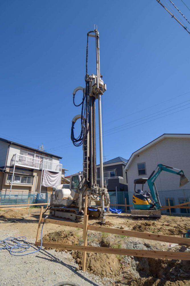 「福岡市城南区友丘02」注文住宅現場リポート②【改良工事】