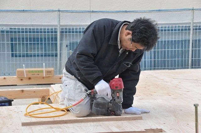 「福岡市南区13」注文住宅現場リポート⑤【木工事】【土台敷き】