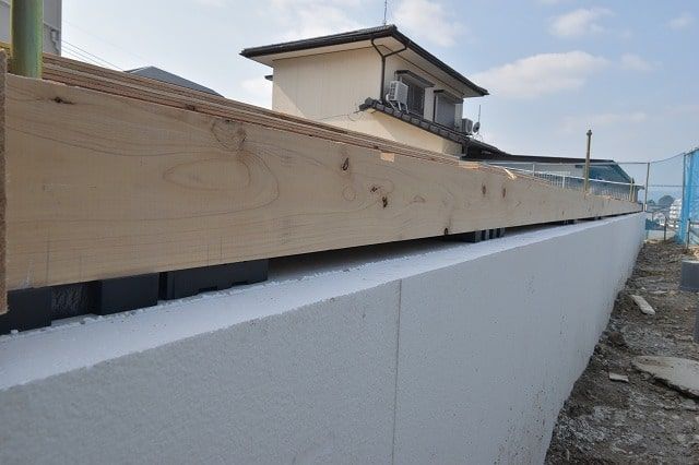 「福岡市南区13」注文住宅現場リポート⑤【木工事】【土台敷き】