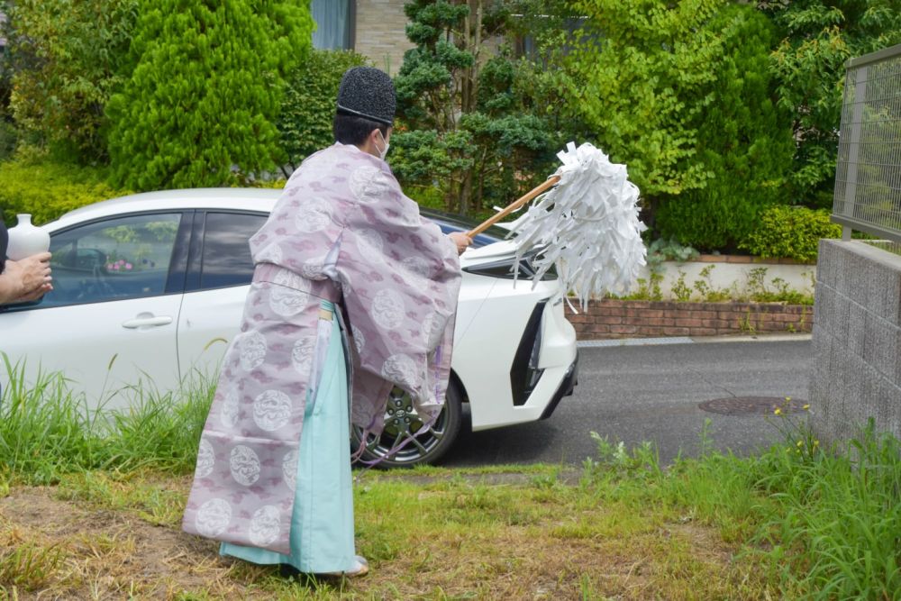 福岡県朝倉市01　注文住宅建築現場リポート①　～地鎮祭～