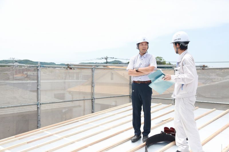 「宗像市田熊01」注文住宅現場リポート④【上棟式】