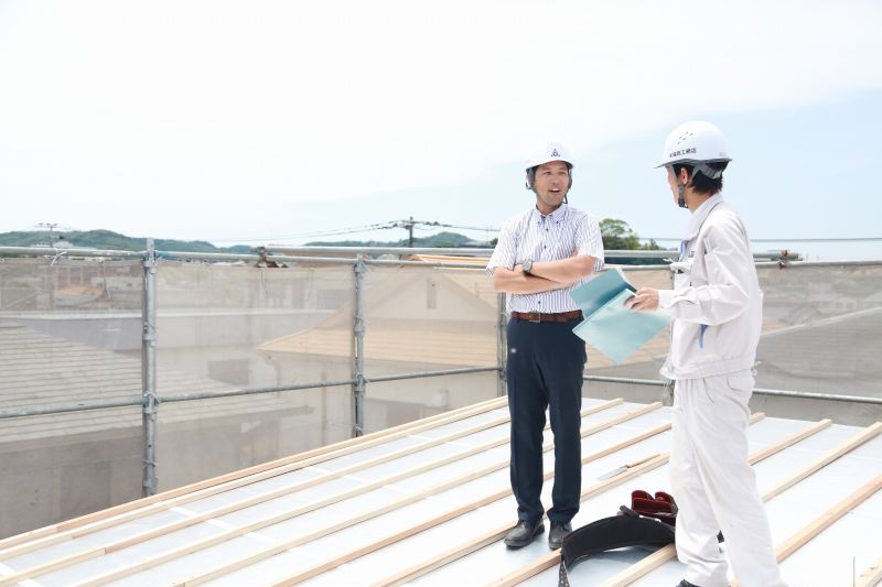 福岡県宗像市田熊01　注文住宅建築現場リポート④　～上棟式～