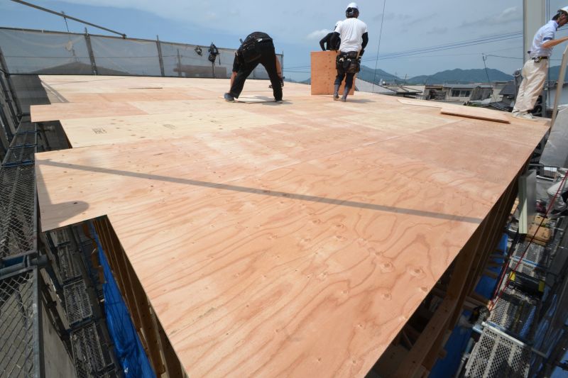 「宗像市田熊01」注文住宅現場リポート④【上棟式】