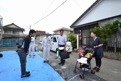 福岡県宗像市田熊01　注文住宅建築現場リポート④　～上棟式～