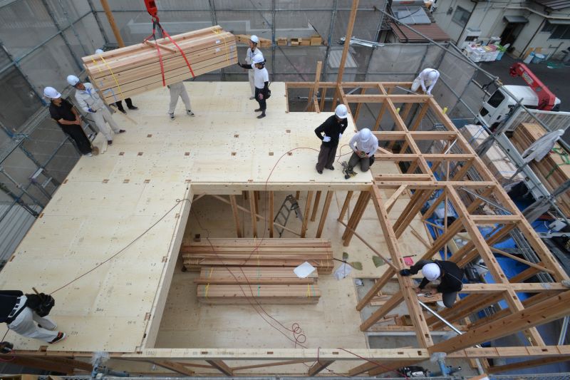 「宗像市田熊01」注文住宅現場リポート④【上棟式】