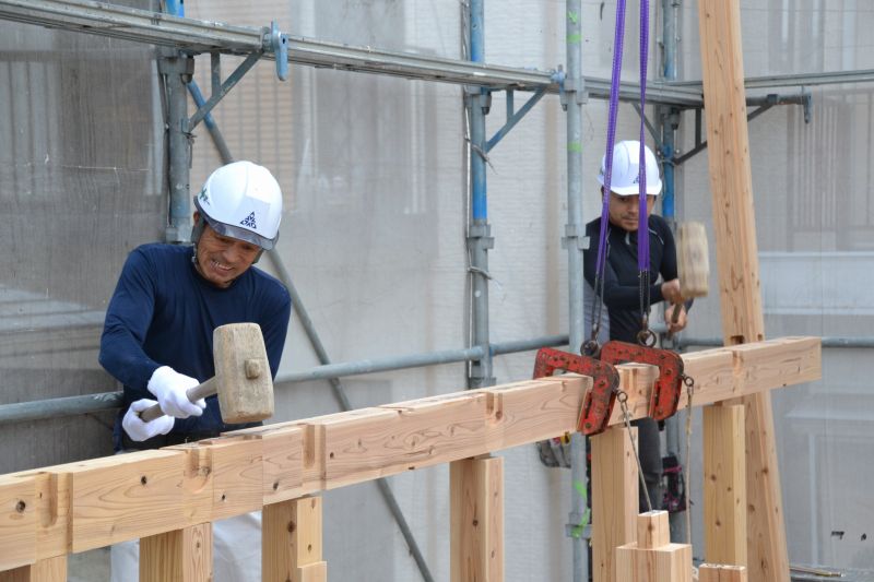 「宗像市田熊01」注文住宅現場リポート④【上棟式】