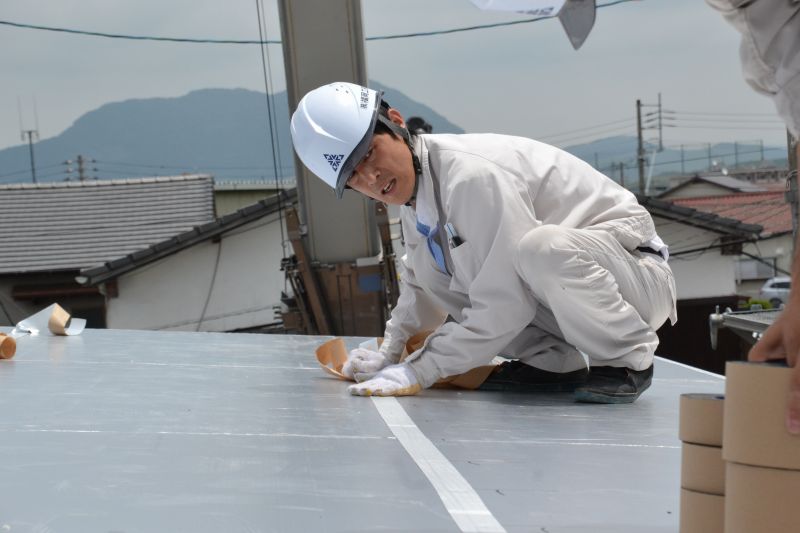 「宗像市田熊01」注文住宅現場リポート④【上棟式】