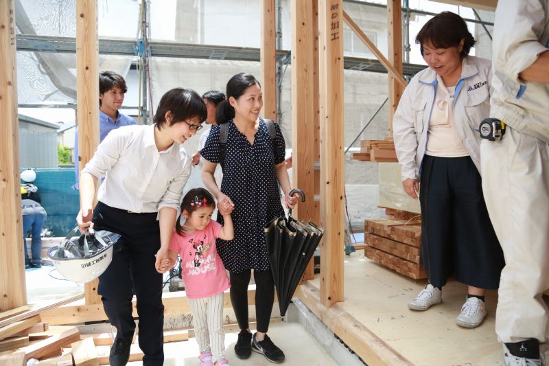 「宗像市田熊01」注文住宅現場リポート④【上棟式】