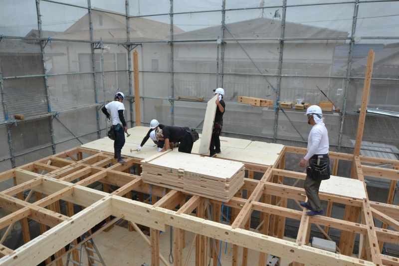 「宗像市田熊01」注文住宅現場リポート④【上棟式】