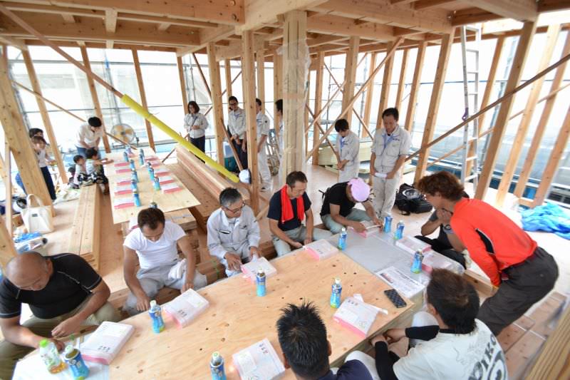 「福岡市南区柏原02」注文住宅現場リポート⑥【上棟式】