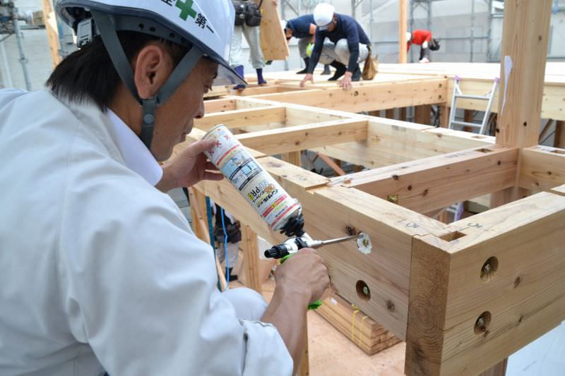 福岡市南区柏原02　注文住宅建築現場リポート⑥　～上棟式～