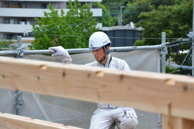 福岡市南区柏原02　注文住宅建築現場リポート⑥　～上棟式～