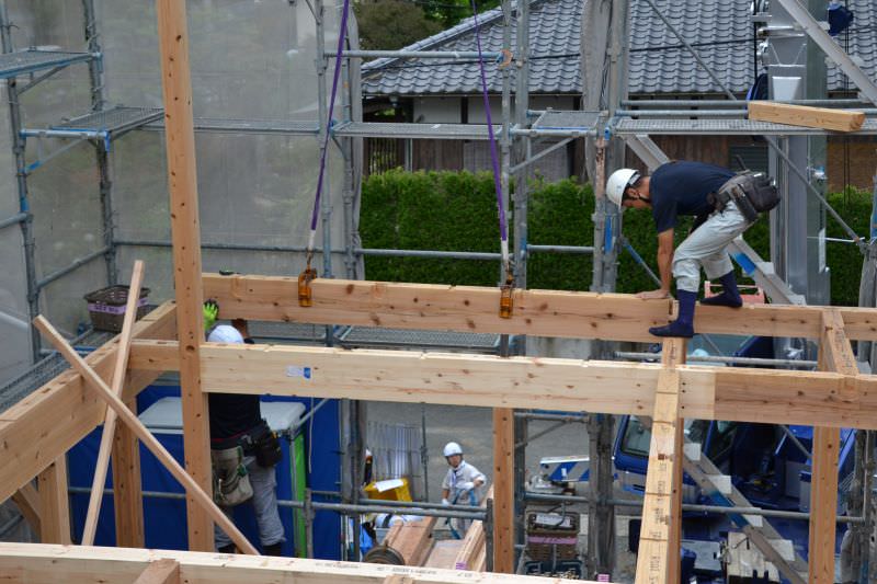 「福岡市南区柏原02」注文住宅現場リポート⑥【上棟式】