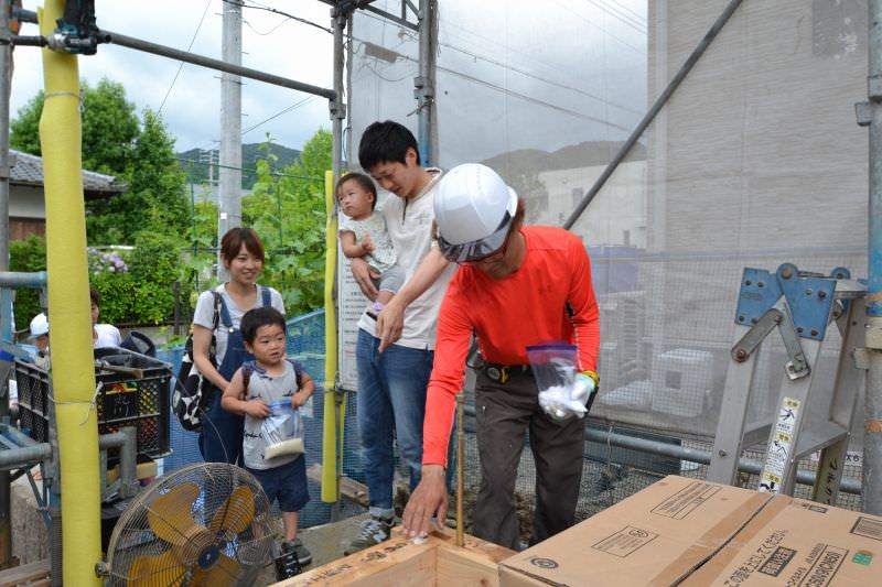 福岡市南区柏原02　注文住宅建築現場リポート⑥　～上棟式～