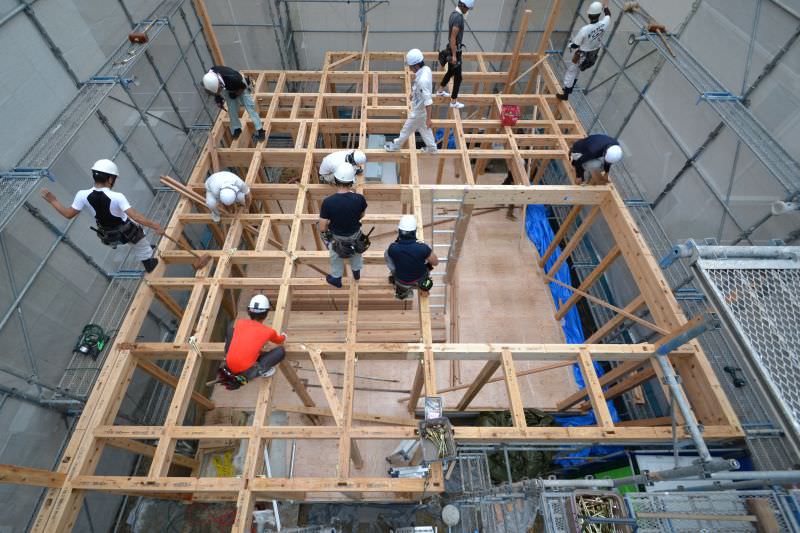 「福岡市南区柏原02」注文住宅現場リポート⑥【上棟式】