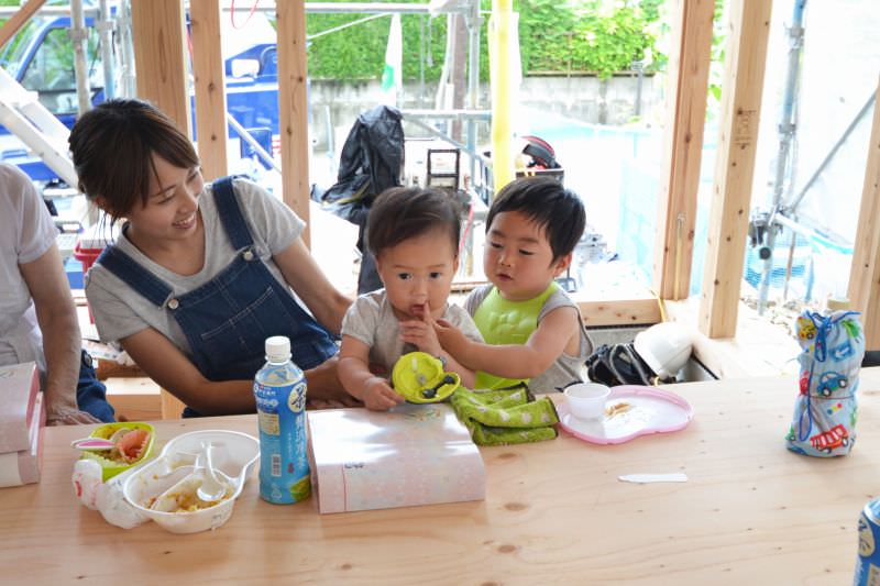 「福岡市南区柏原02」注文住宅現場リポート⑥【上棟式】
